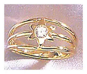 14k Star of Venus Ring (.33ct)