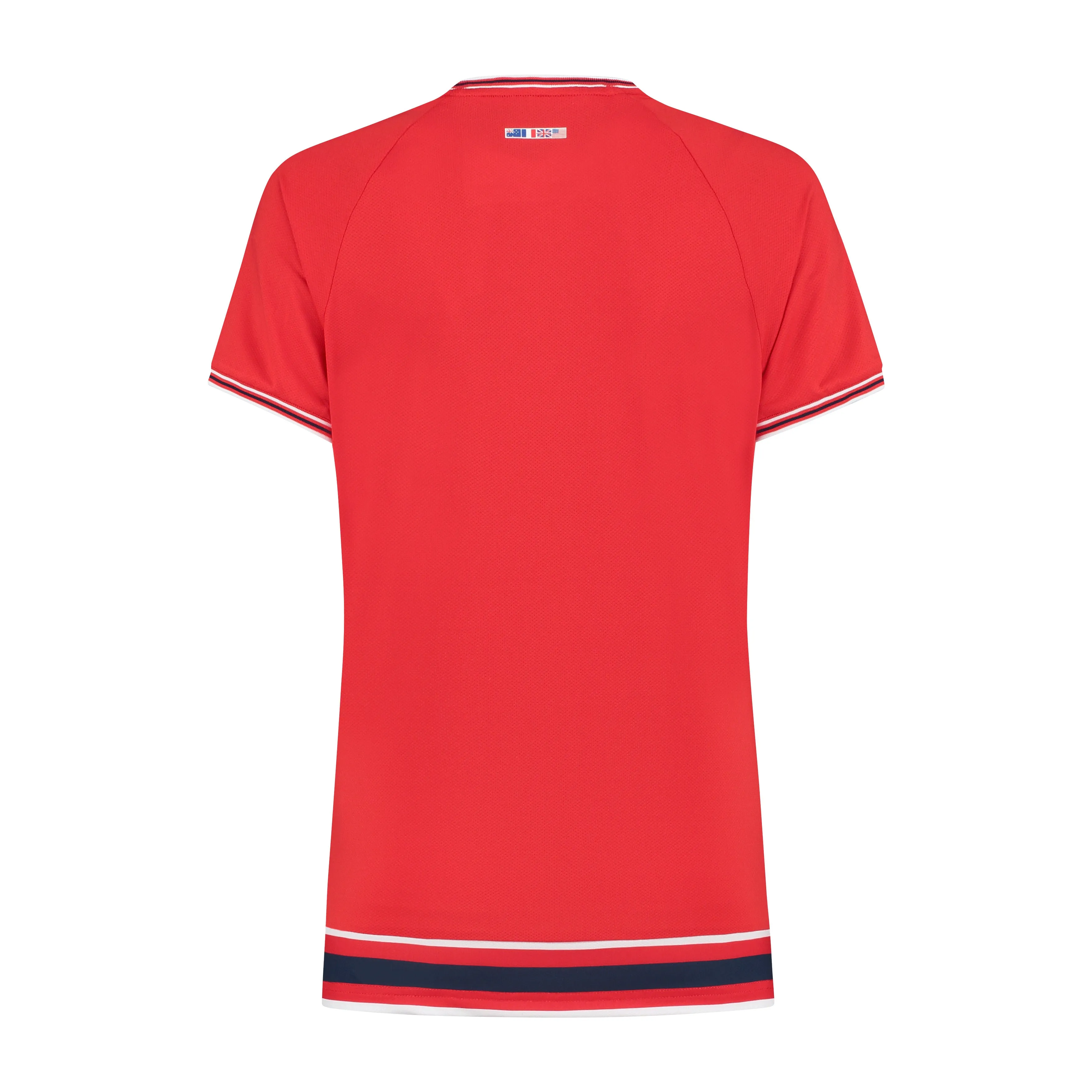 194228-600 | WOMENS HERITAGE SPORT TEE | RED