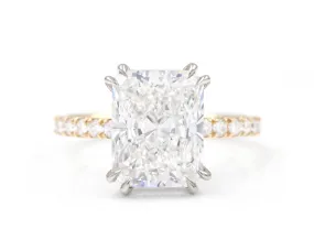 3.57-Carat Radiant Diamond Ring