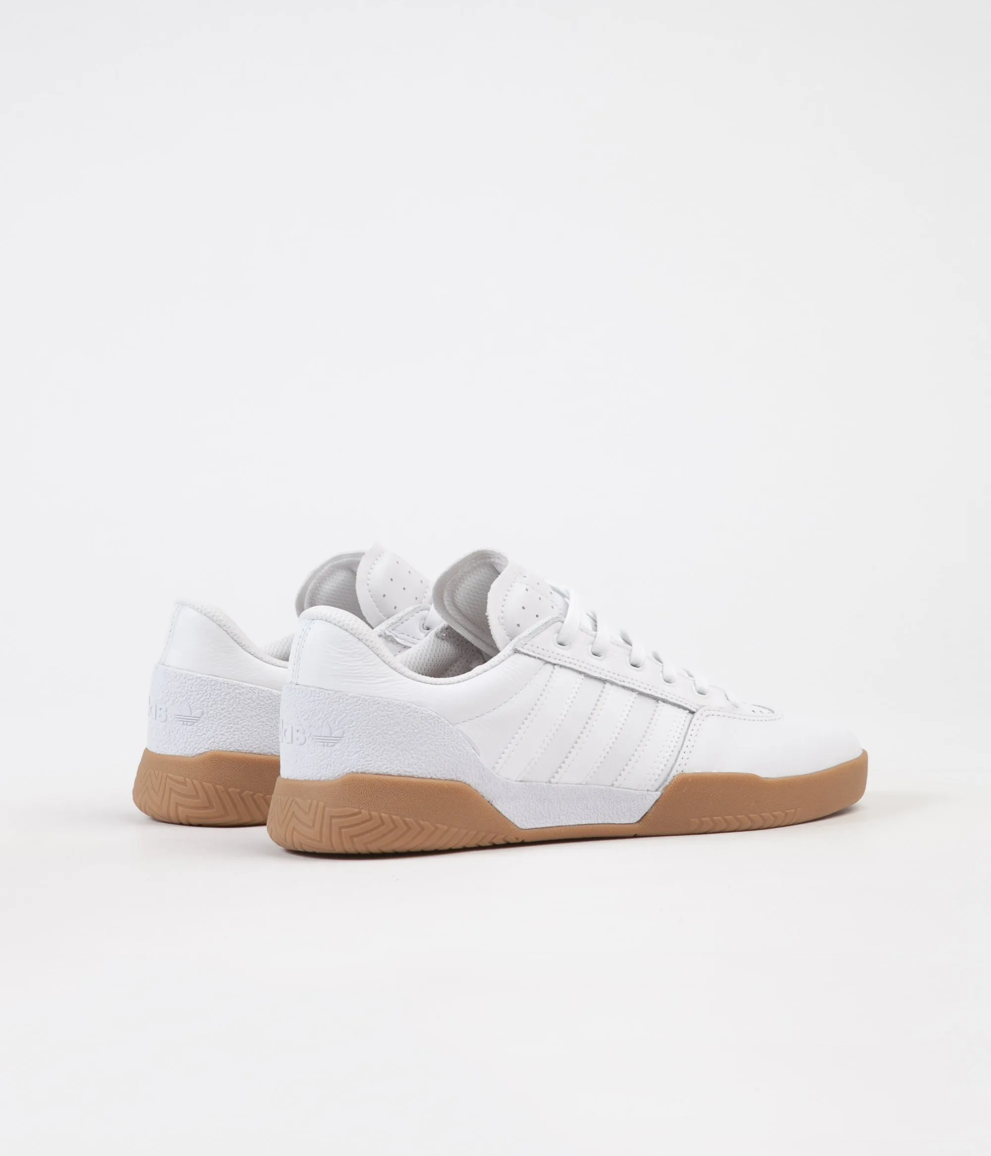 Adidas City Cup Shoes - FTW White / FTW White / Gum4