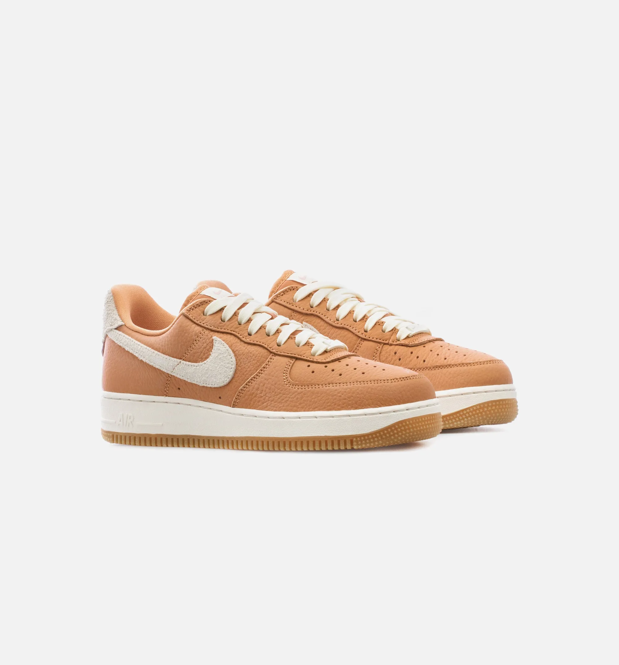 Air Force 1 Craft Light Cognac Mens Lifestyle Shoe - Brown/White