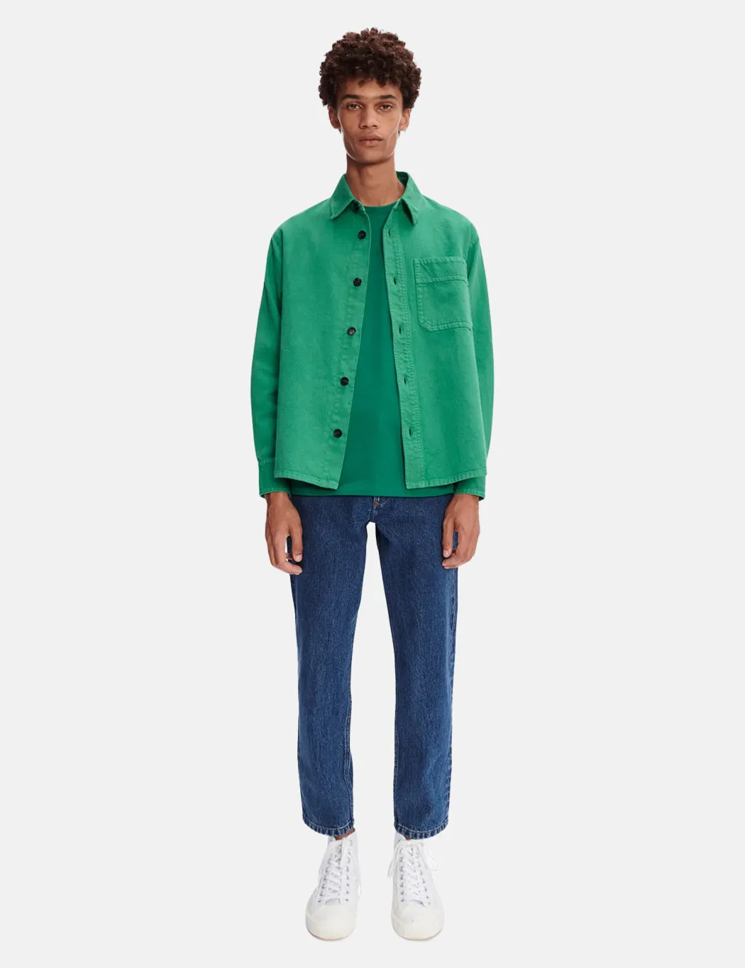 A.P.C. Basile Overshirt  - Green