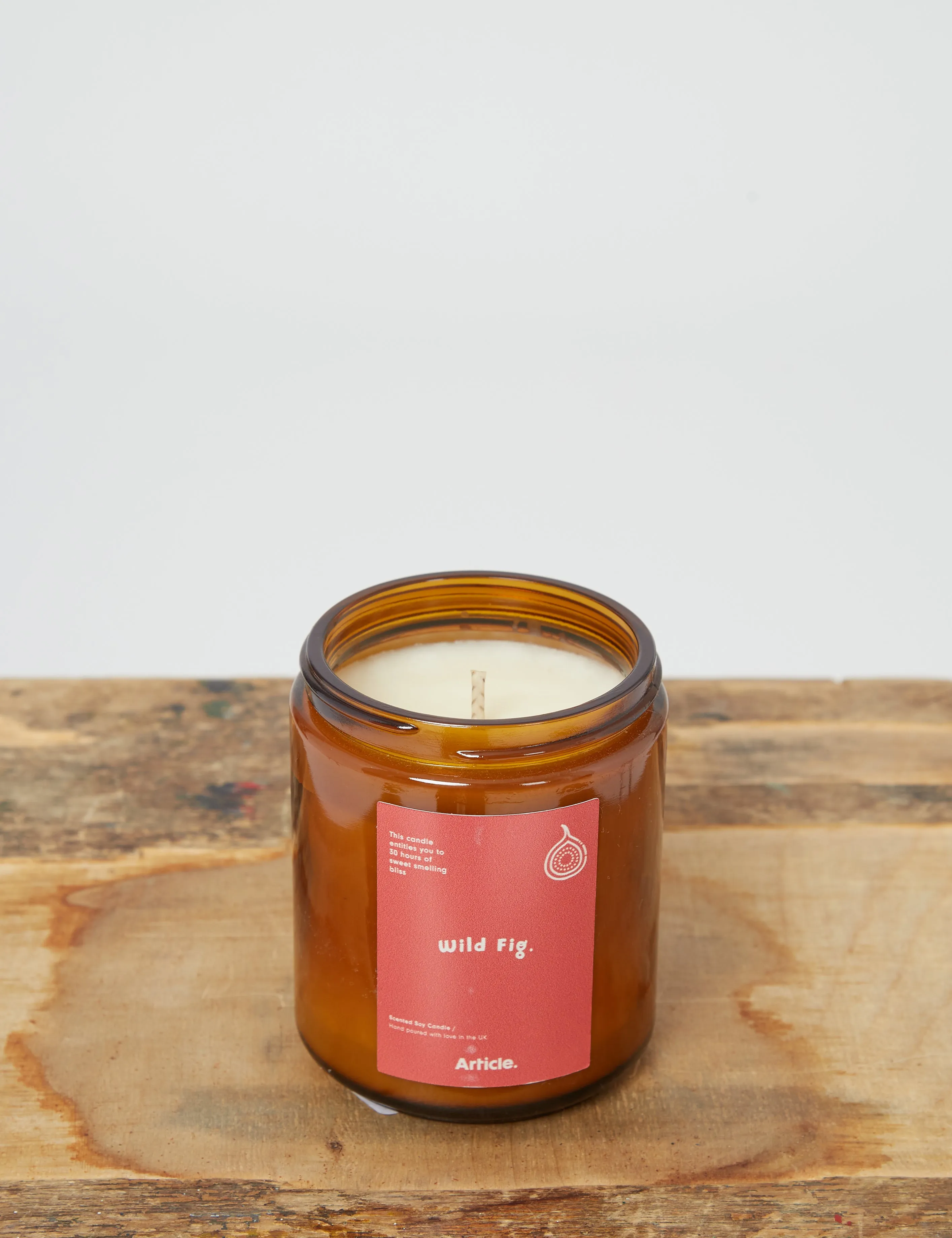 Article. Hand Poured UK Soy Candle - Wild Fig