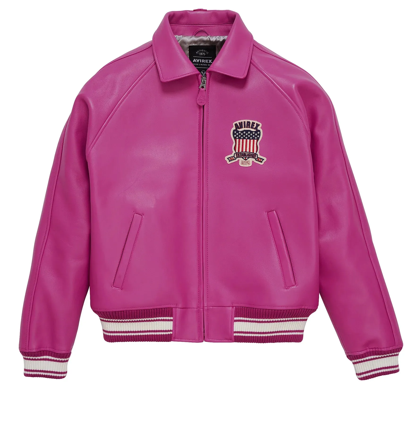 AVIREX ICON JACKET BERRY