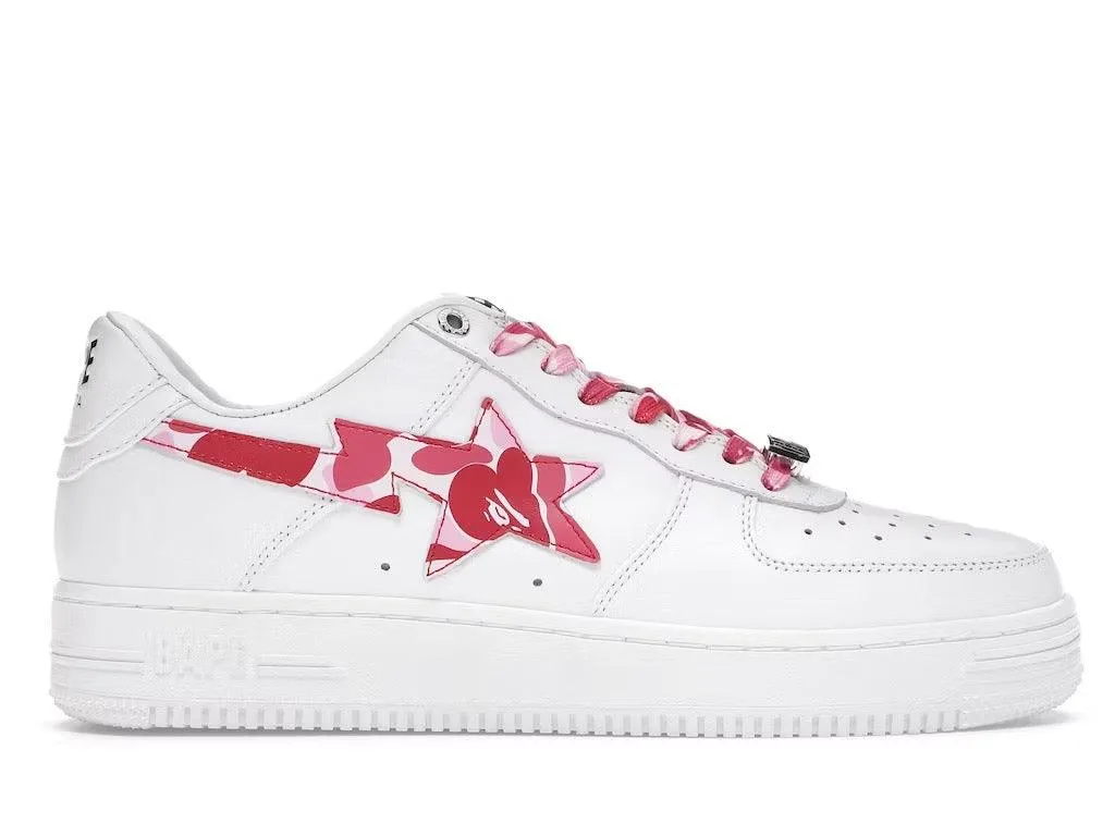 BAPESTA White ABC Camo Pink 2021