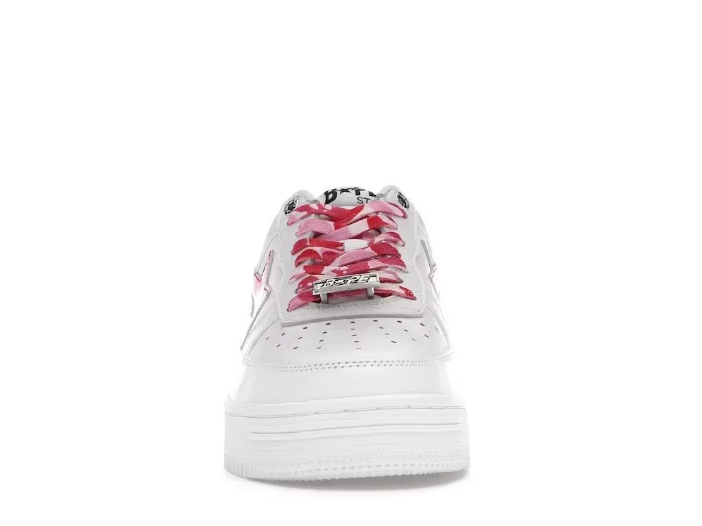 BAPESTA White ABC Camo Pink 2021