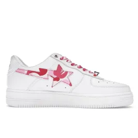 BAPESTA White ABC Camo Pink 2021