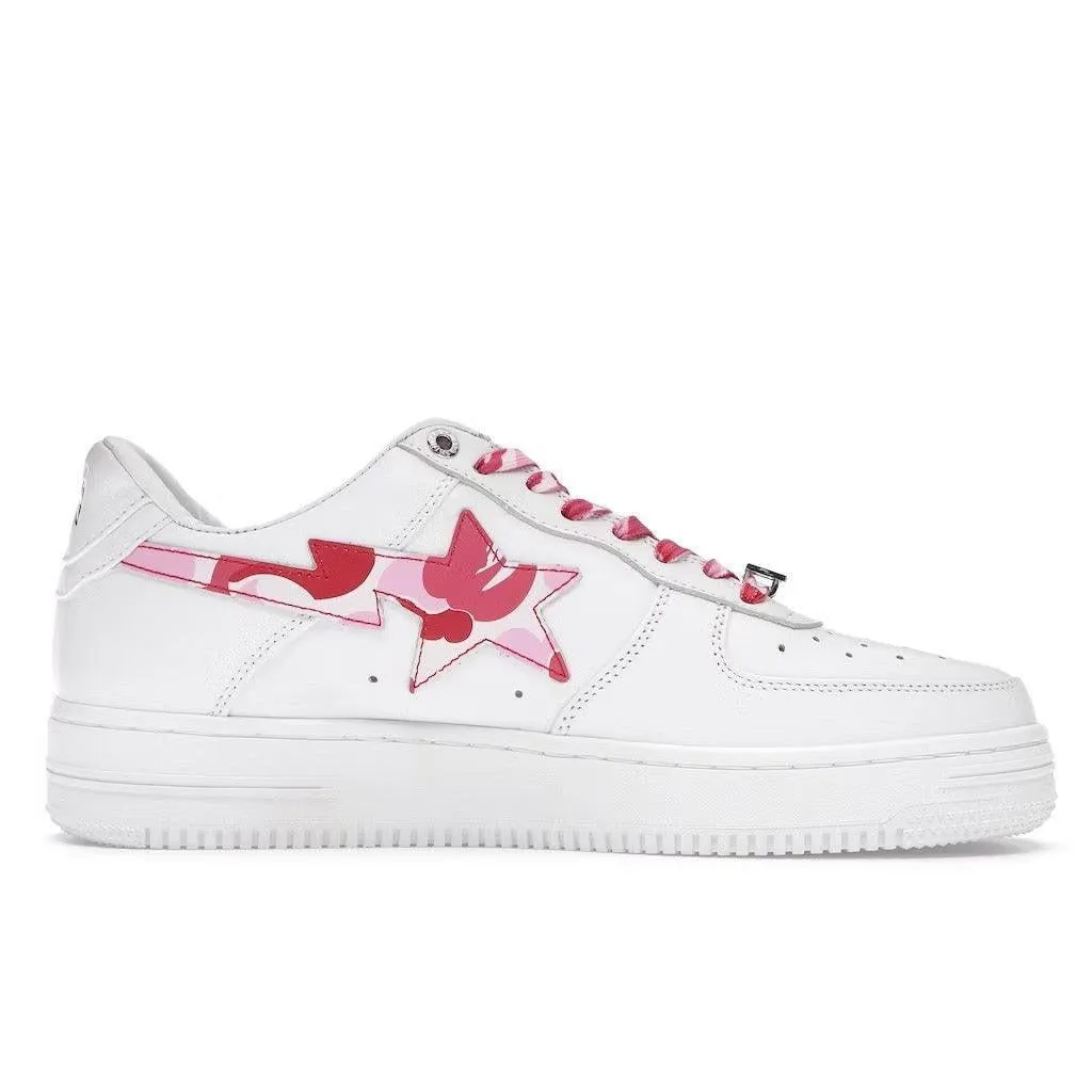 BAPESTA White ABC Camo Pink 2021