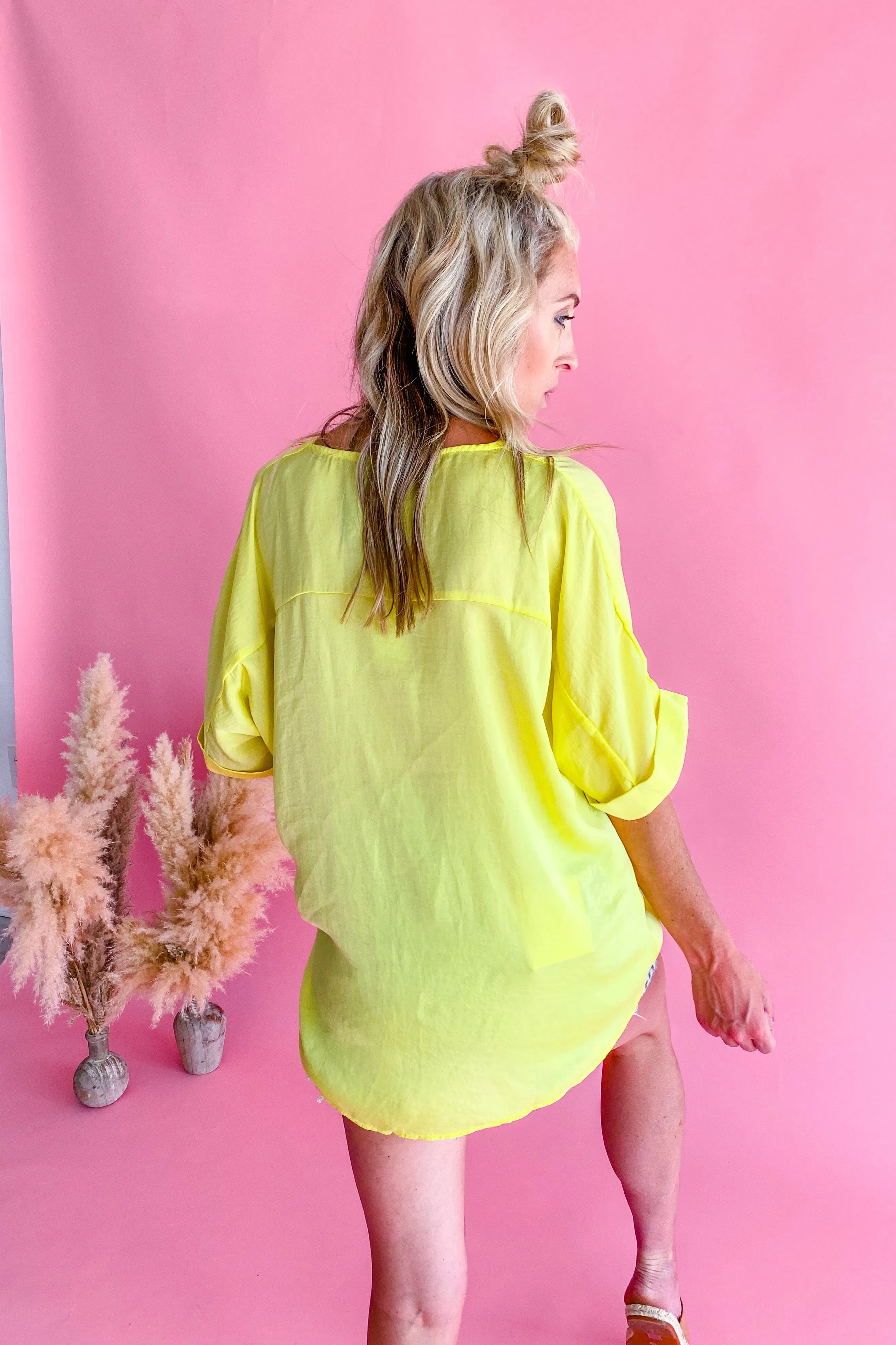 Brook Lemon Silky Swing Top