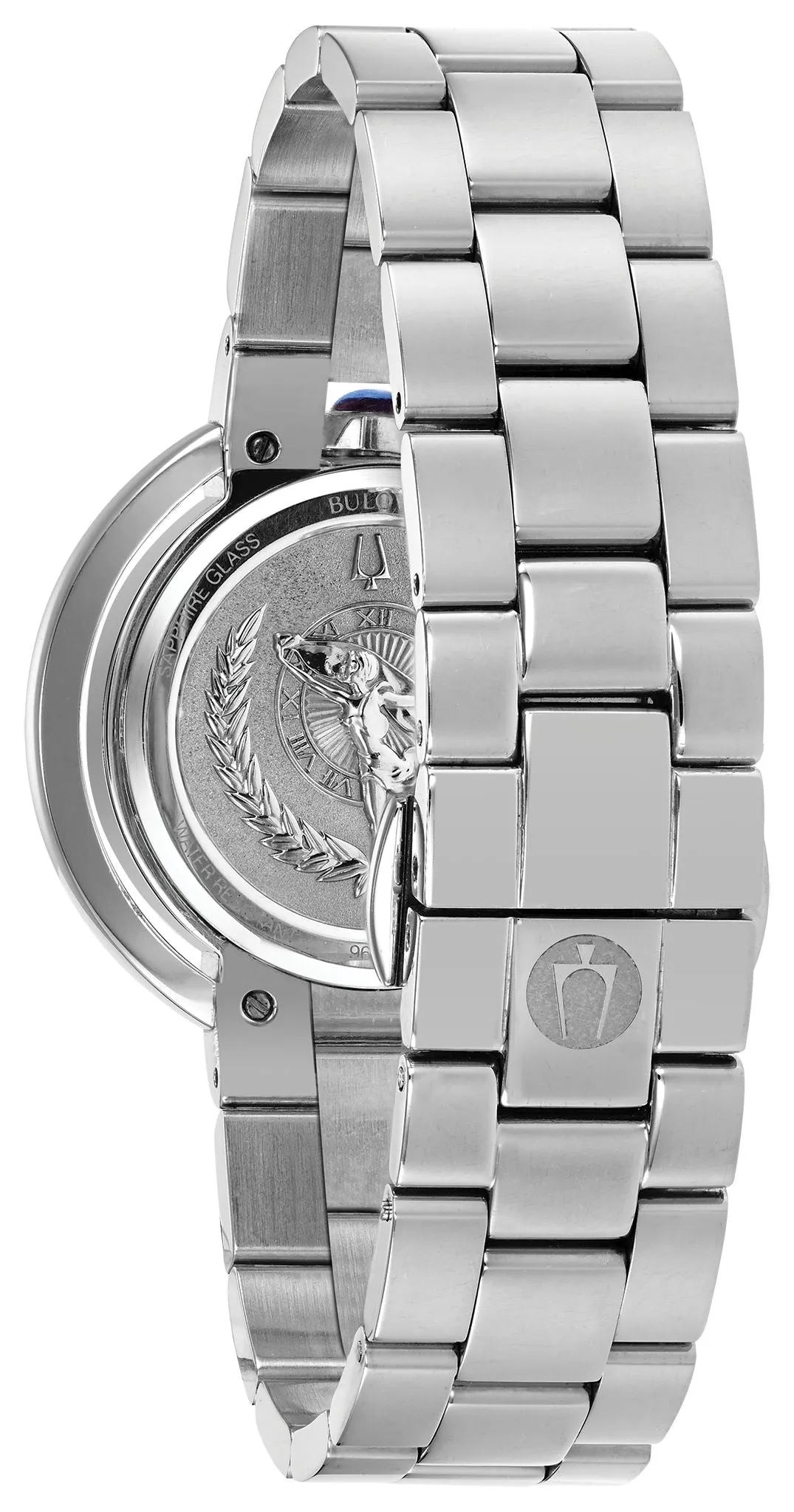 Bulova Rubaiyat Women's White Mother-of-Pearl Diamond Watch