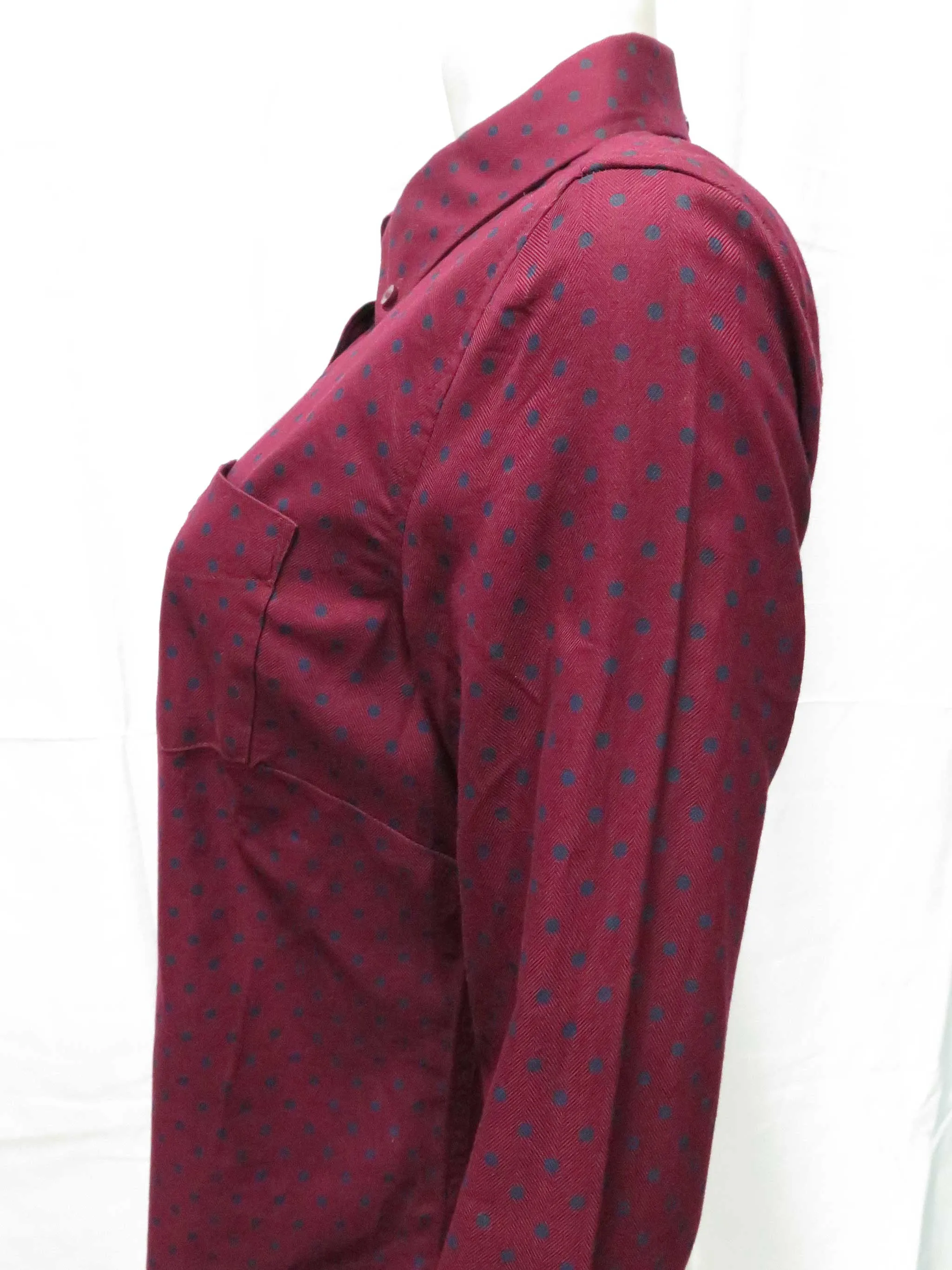 Button-Down L/S Shirt (tawny port)