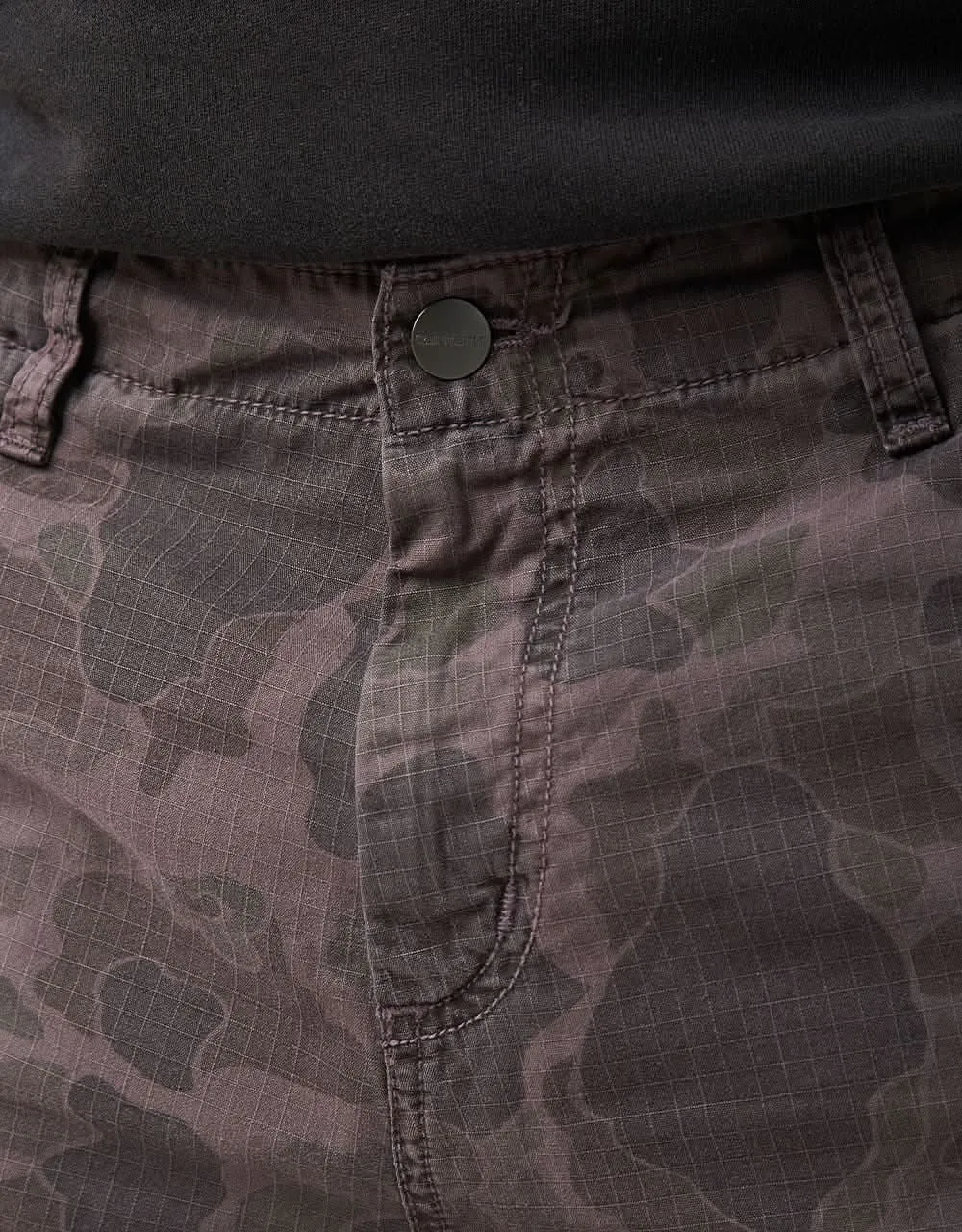 Carhartt WIP Duck Cargo Pant - Camo Duck/Green/Office Green (Garment Dyed)