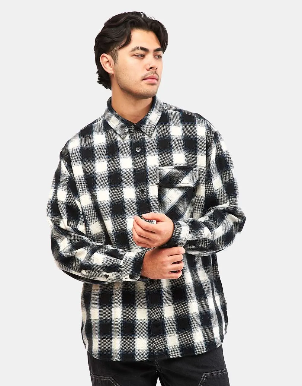 Carhartt WIP L/S Witten Shirt - Witten Check/Natural