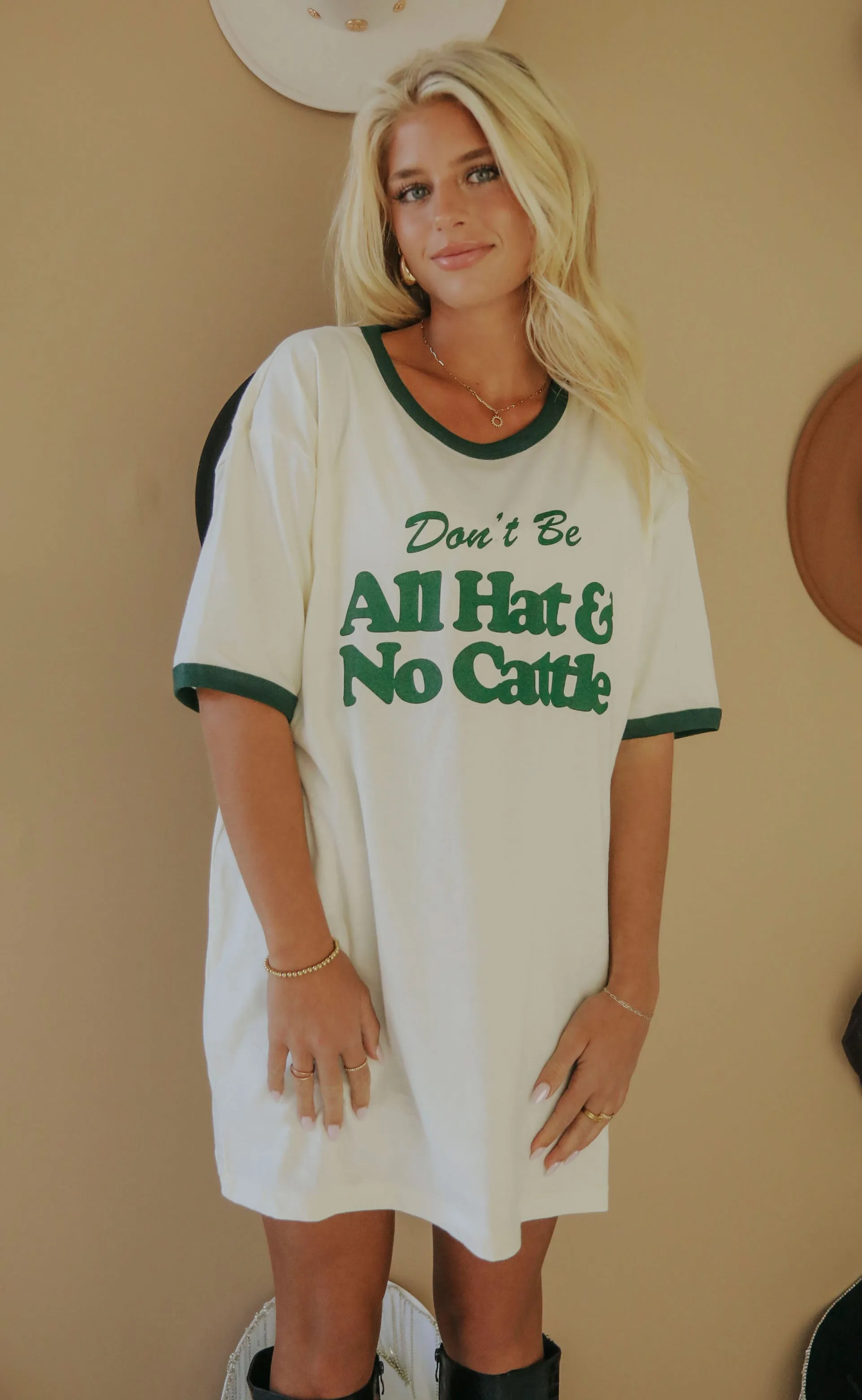 charlie southern: all hat no cattle ringer tee