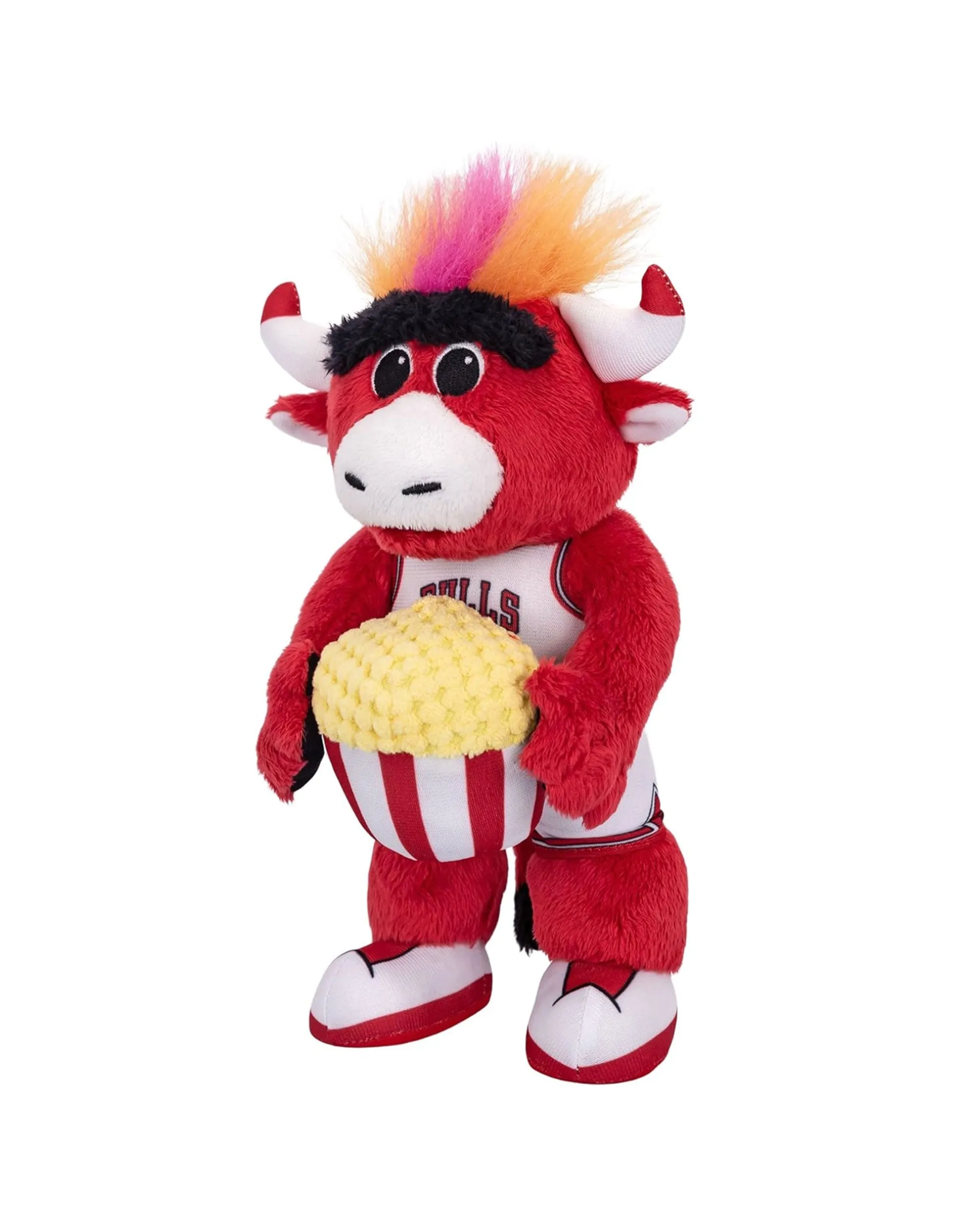 Chicago Bulls Benny The Bull 10 Mascot Plush Figure POP CORN