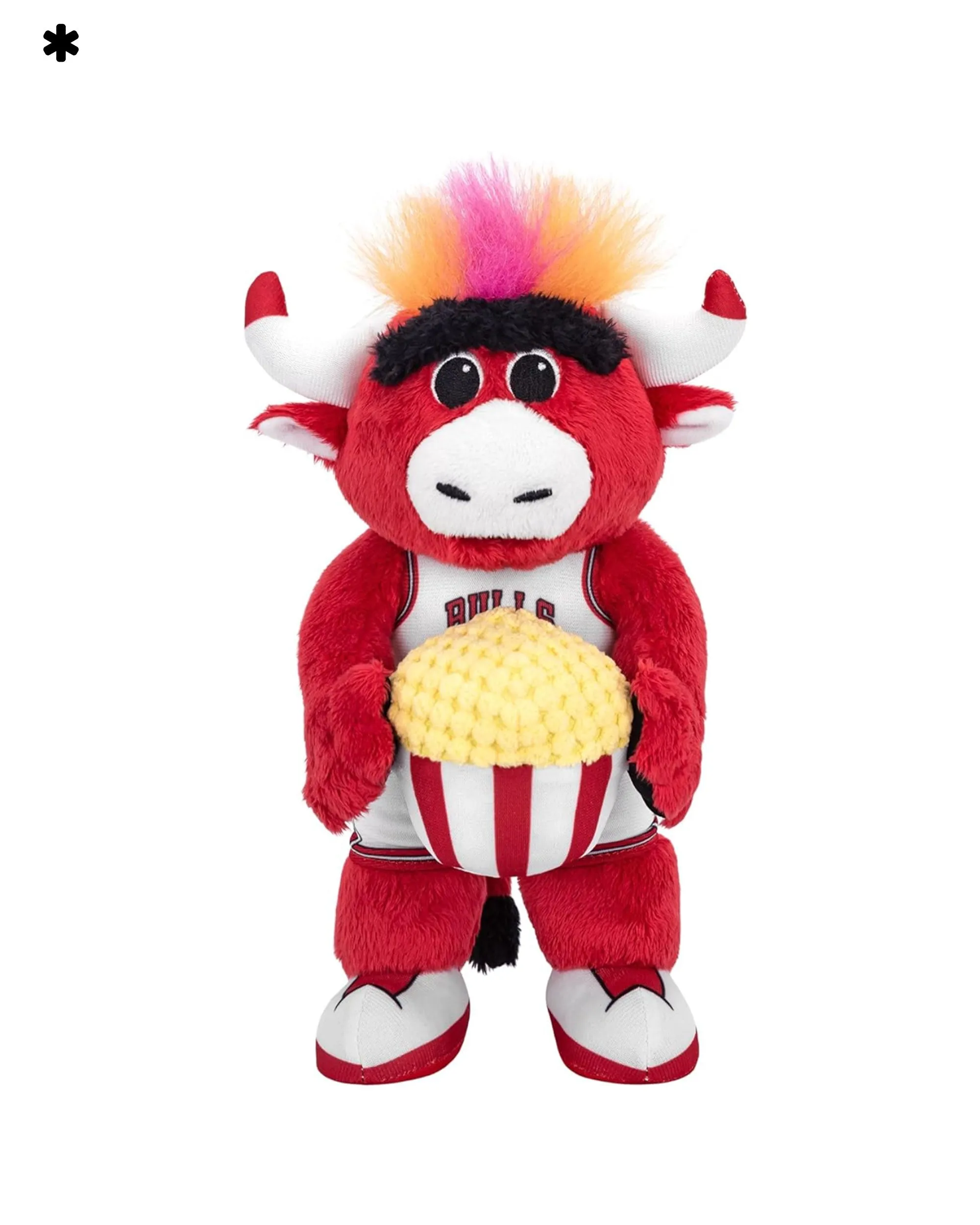 Chicago Bulls Benny The Bull 10 Mascot Plush Figure POP CORN