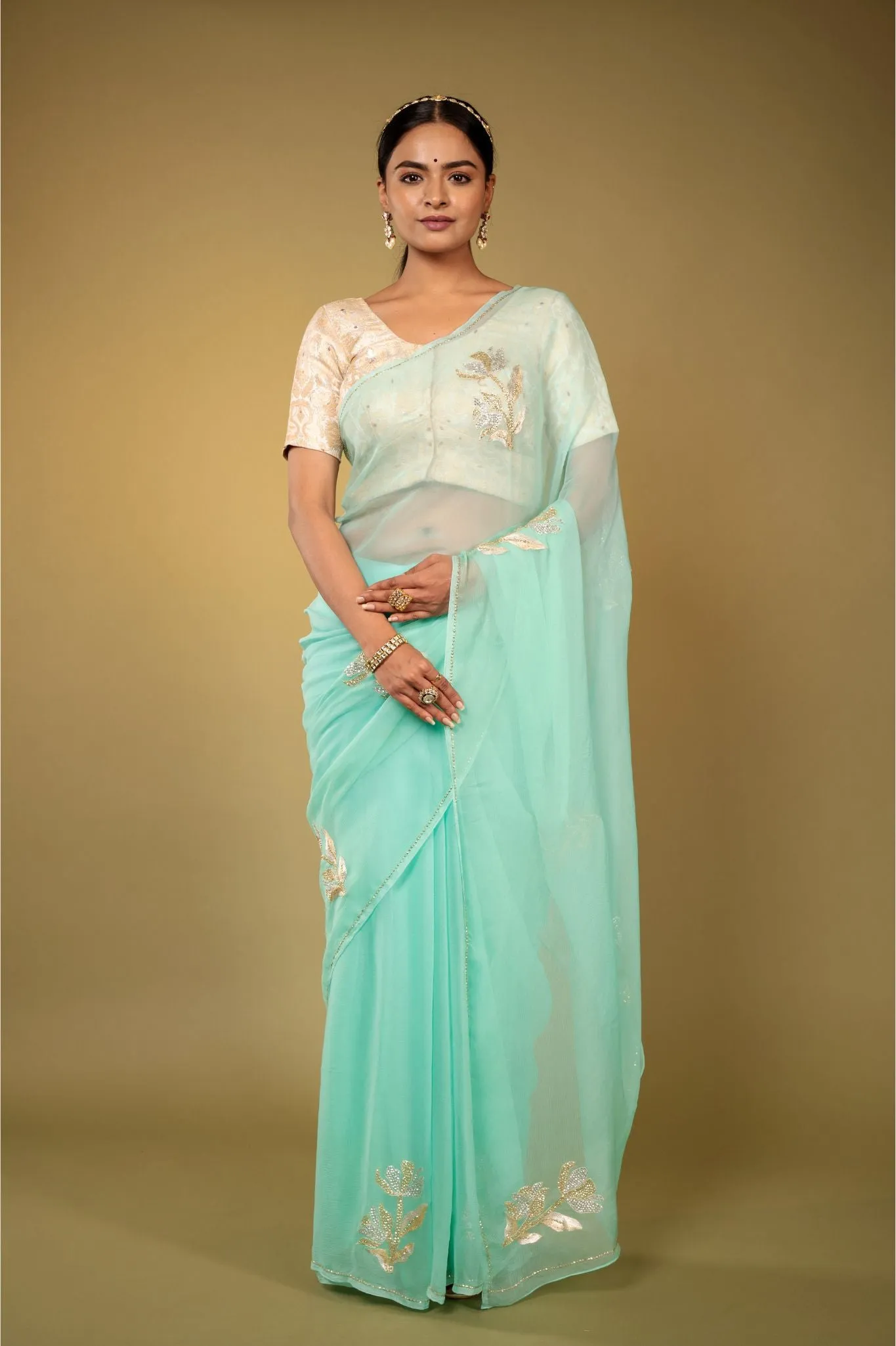 Chiffon Saree