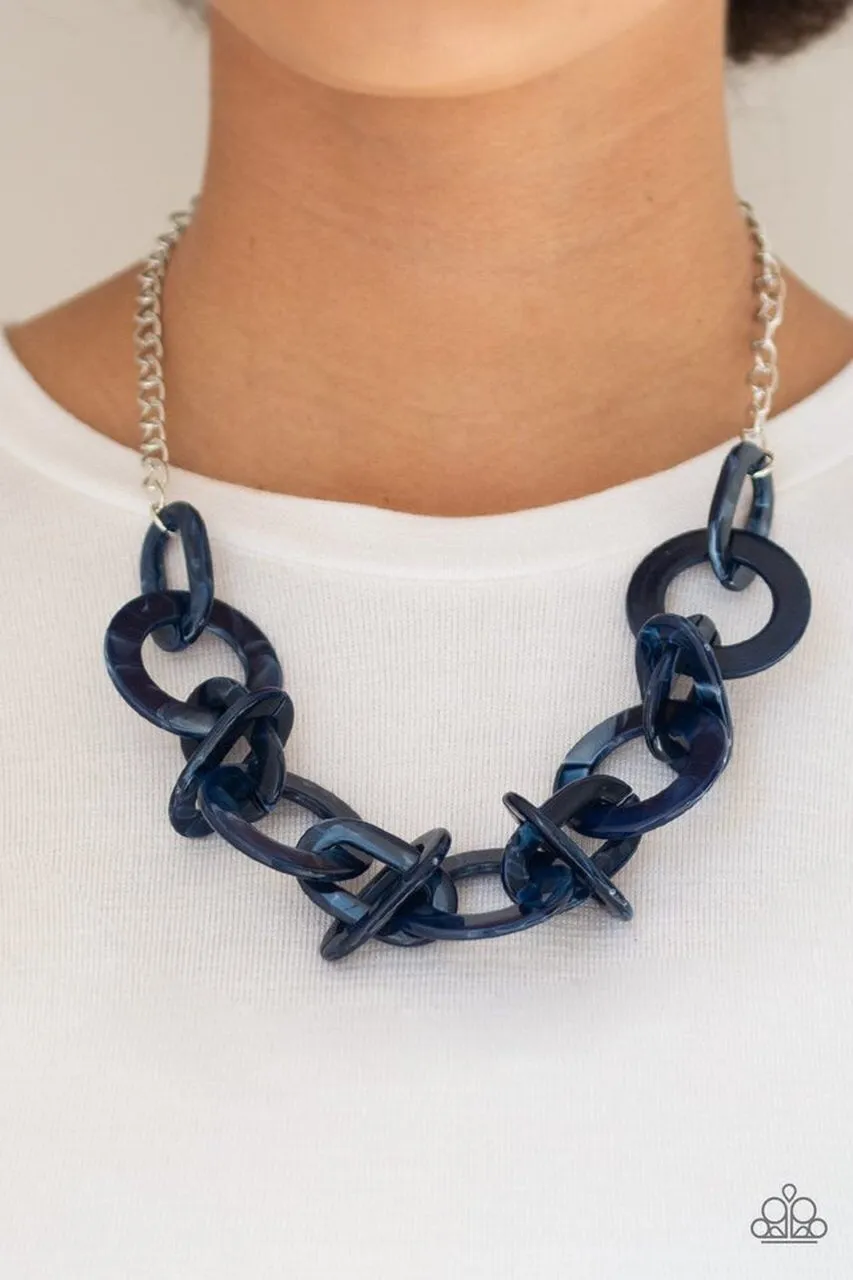 Chromatic Charm Blue-Necklace