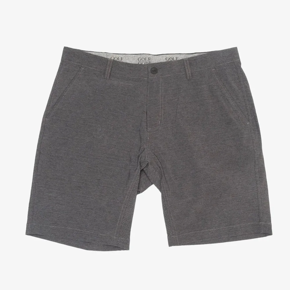 Clubhouse Golf Shorts in Charcoal