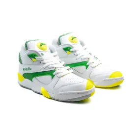 COURT VICTORY PUMP WHITE | GLEN GREEN | ACID YELLOW