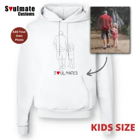 Custom Soulmate© Kids Size Embroidery Hoodie