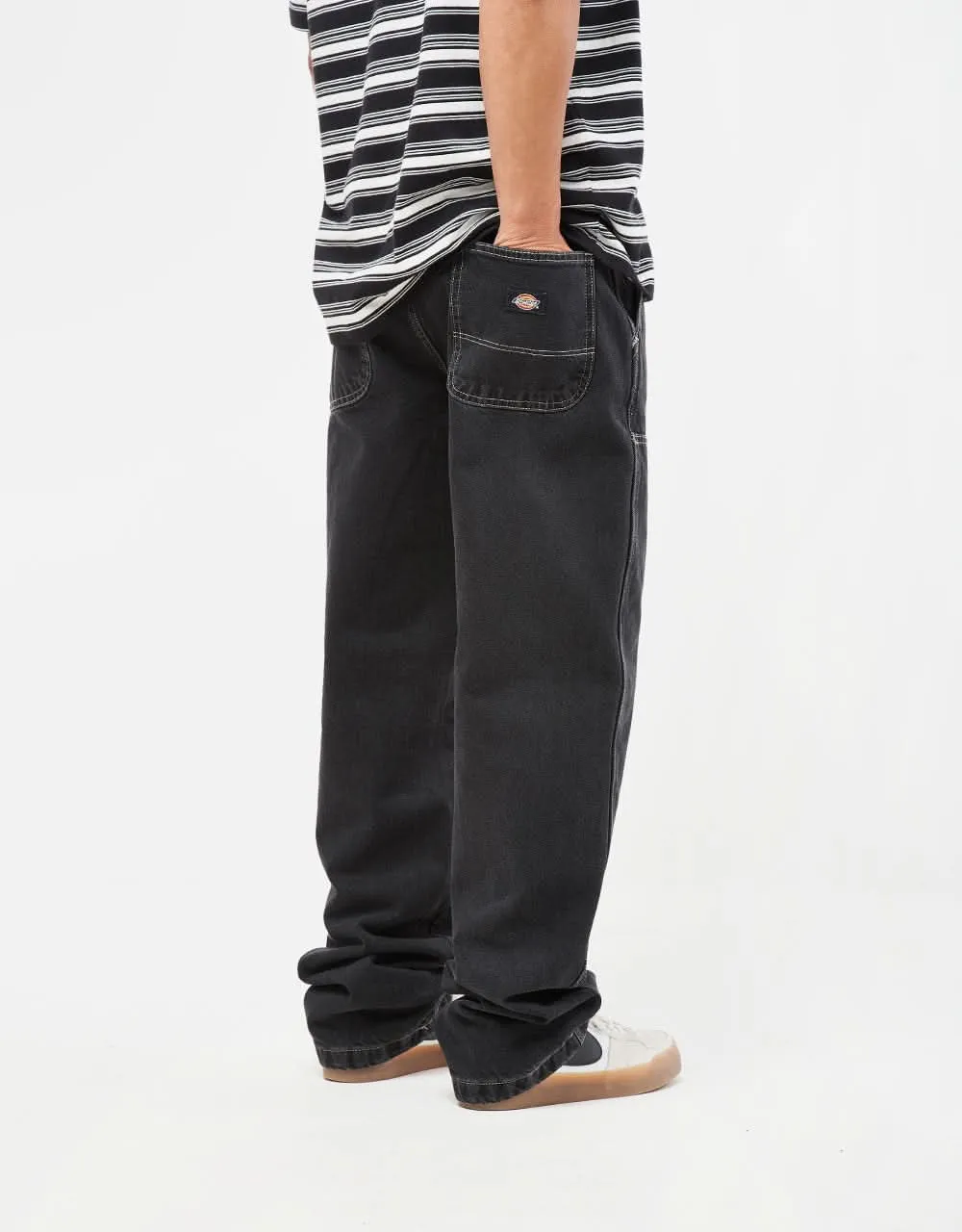 Dickies Madison Baggy Denim Pant - Black Wash