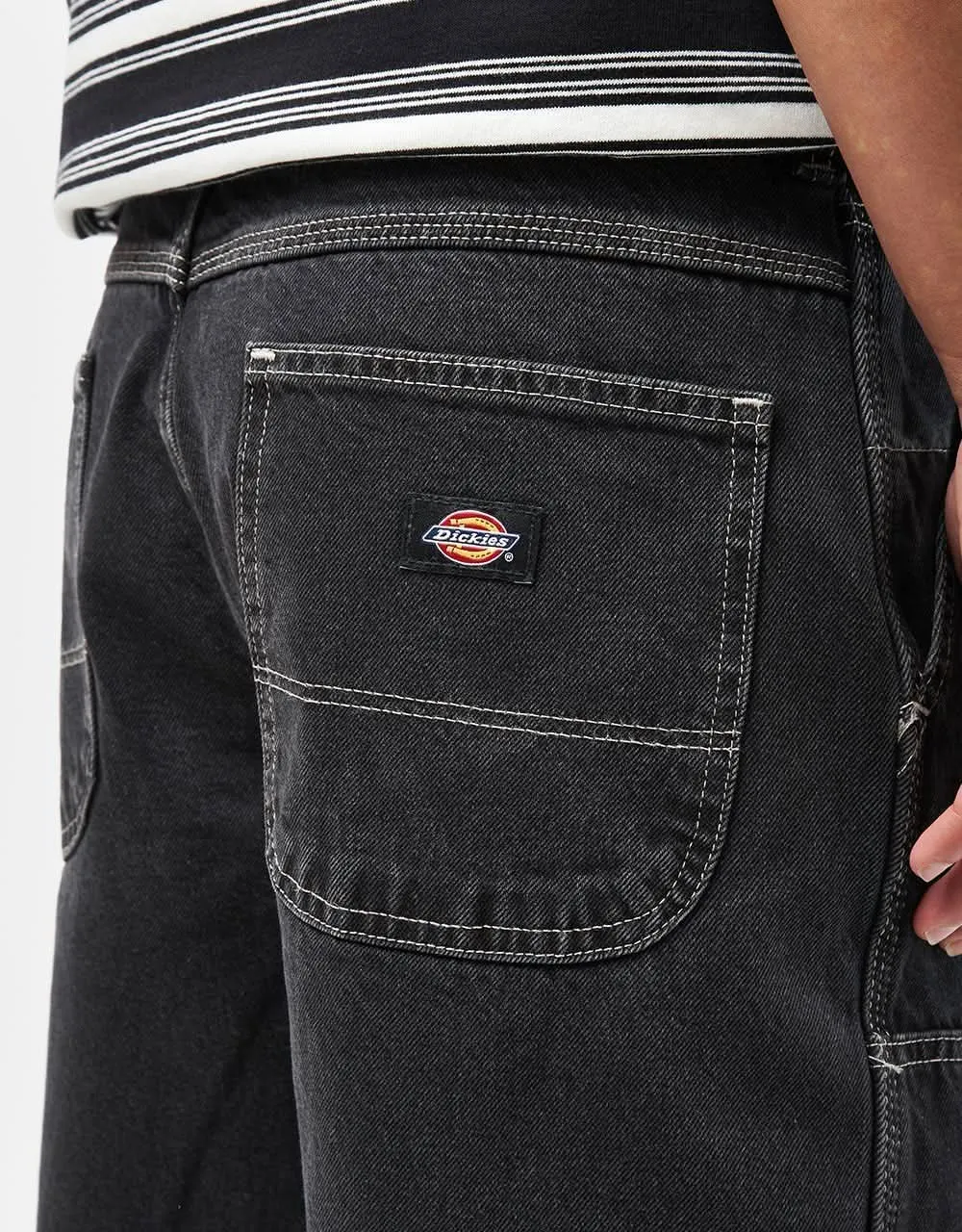 Dickies Madison Baggy Denim Pant - Black Wash