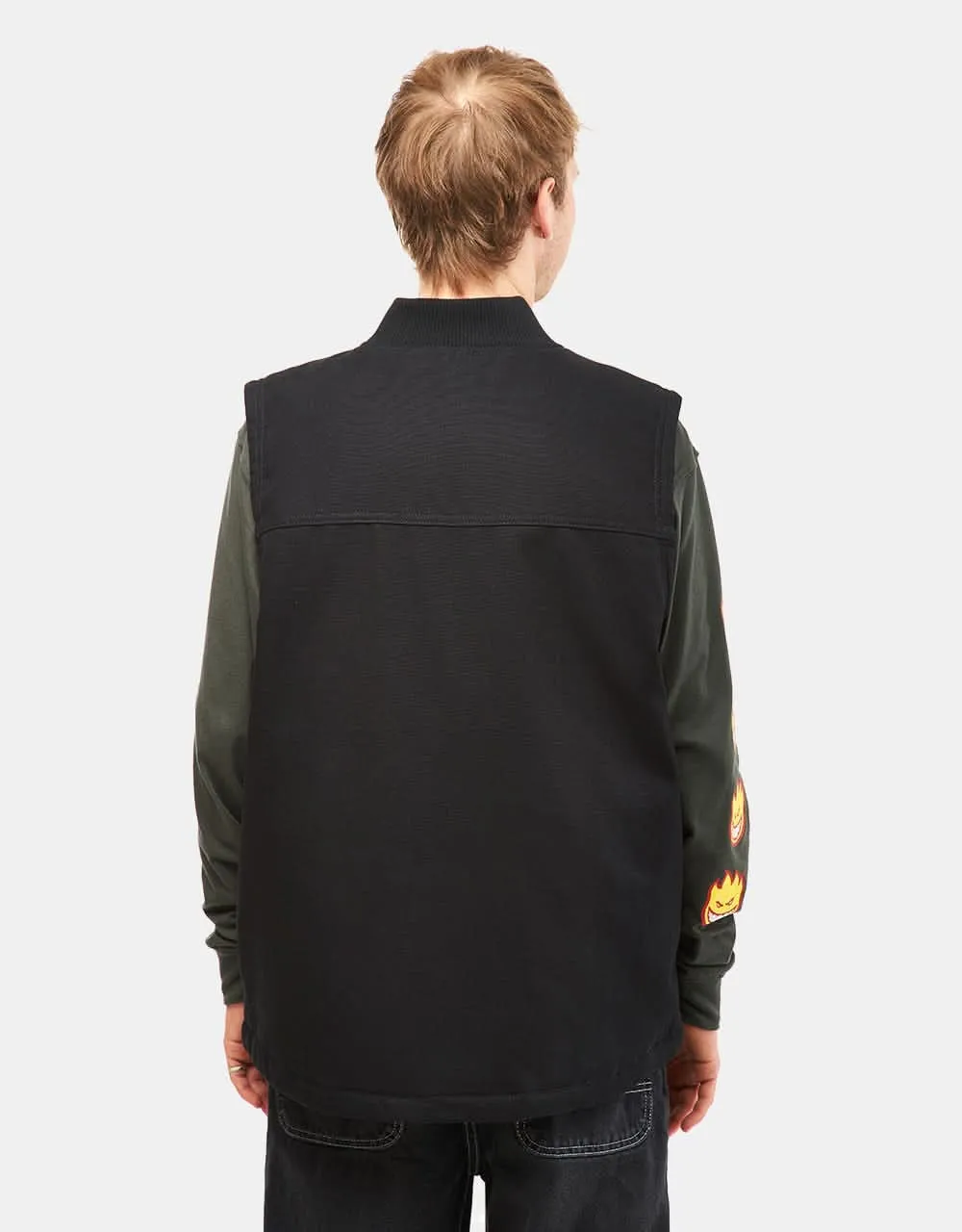 Dickies x Spitfire Vest - Black