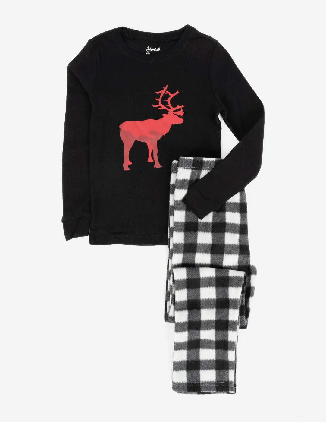 Fleece Plaid Pajamas