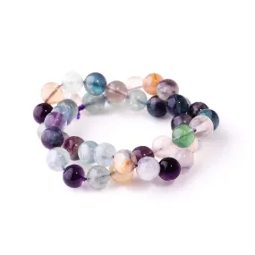 Fluorite 10mm Round - 15-16 Inch