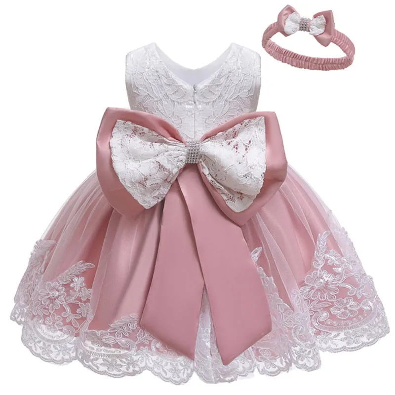 Girls Infant Lace Princess Dress