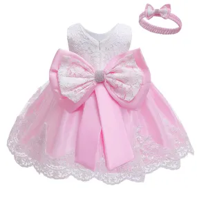 Girls Infant Lace Princess Dress