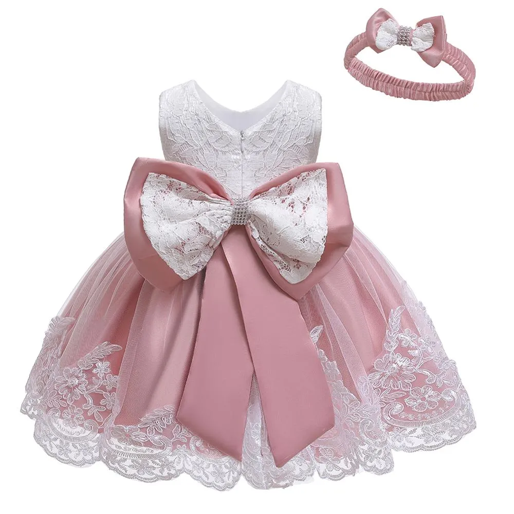 Girls Infant Lace Princess Dress