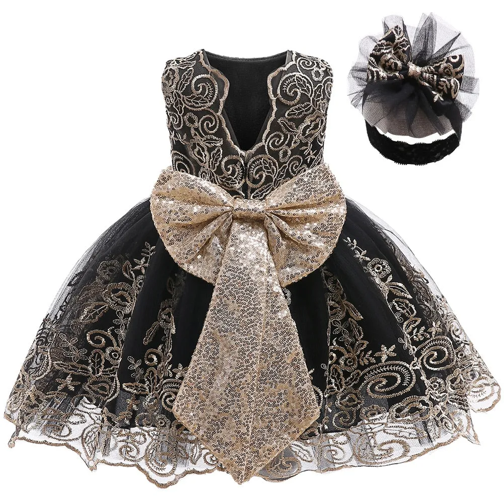 Girls Infant Lace Princess Dress