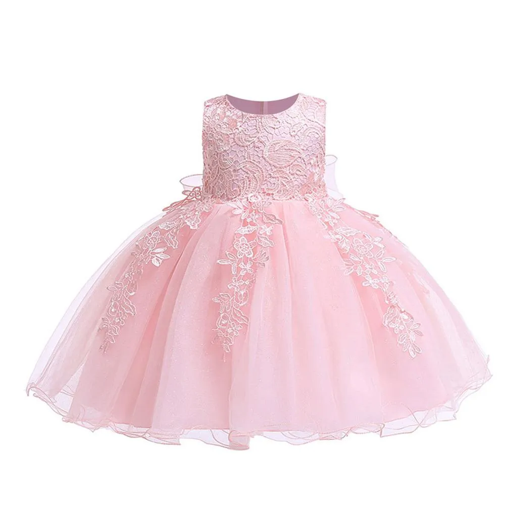 Girls Infant Lace Princess Dress