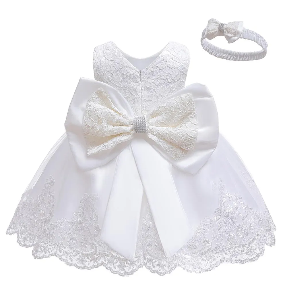 Girls Infant Lace Princess Dress