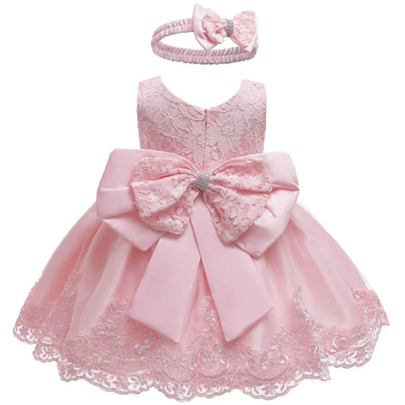 Girls Infant Lace Princess Dress