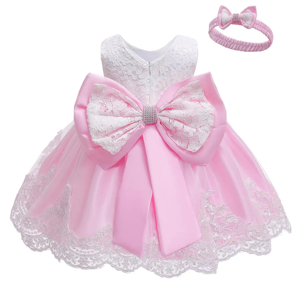 Girls Infant Lace Princess Dress