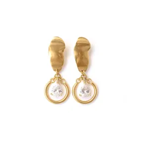 Gold Plated Calypso Earrings