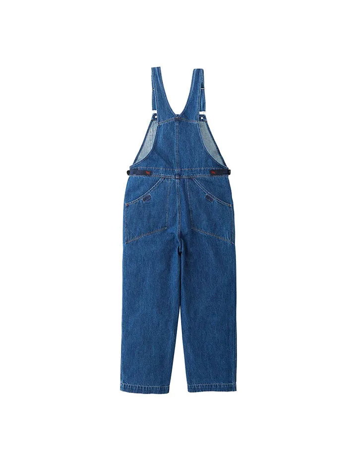 Gramicci Womens Denim Overall Mid Indigo