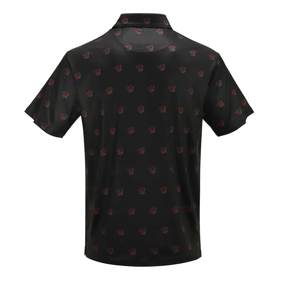 Grateful Dead | Performance Polo | Roses Black