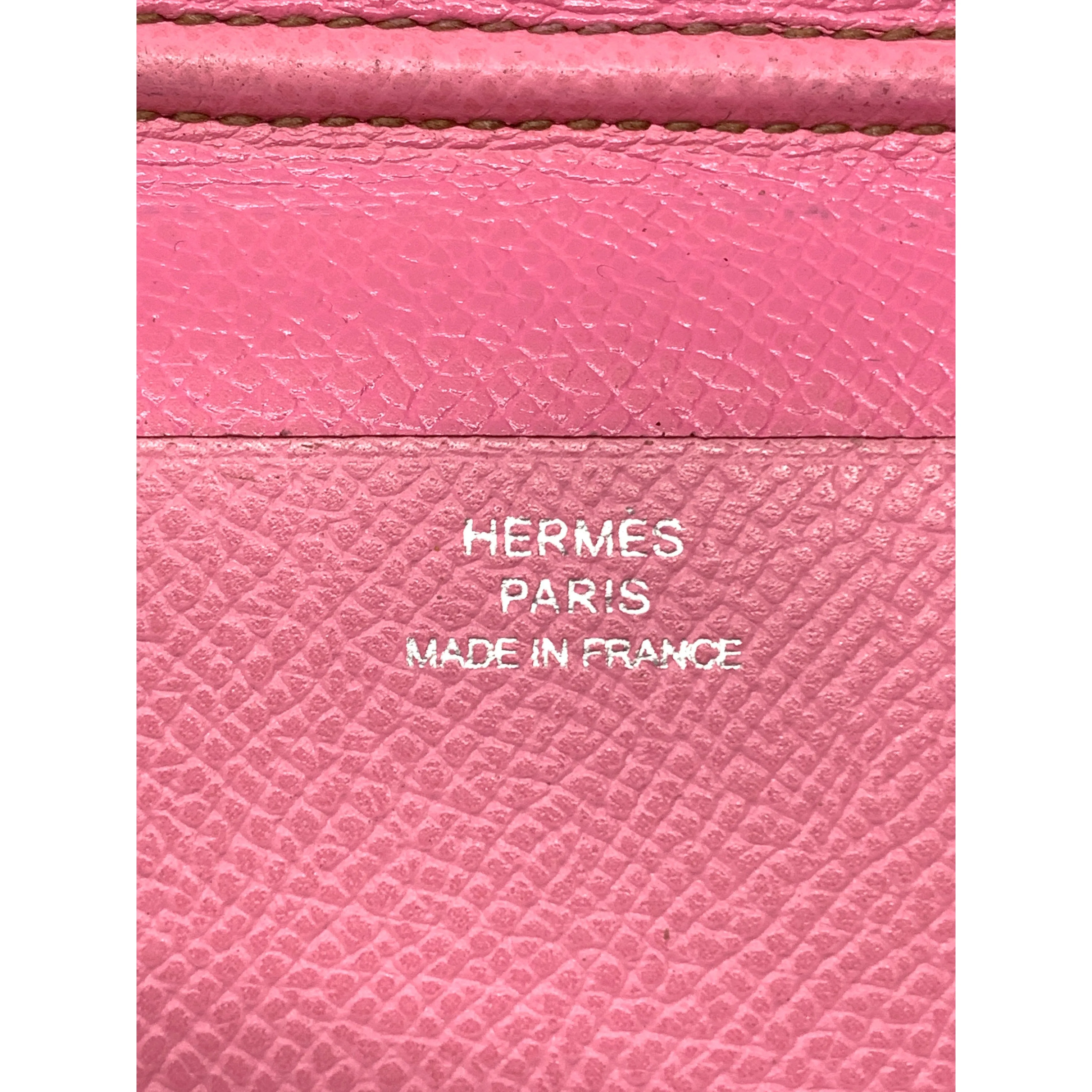 #HERMES/Organizer Cover/PNK/Leather