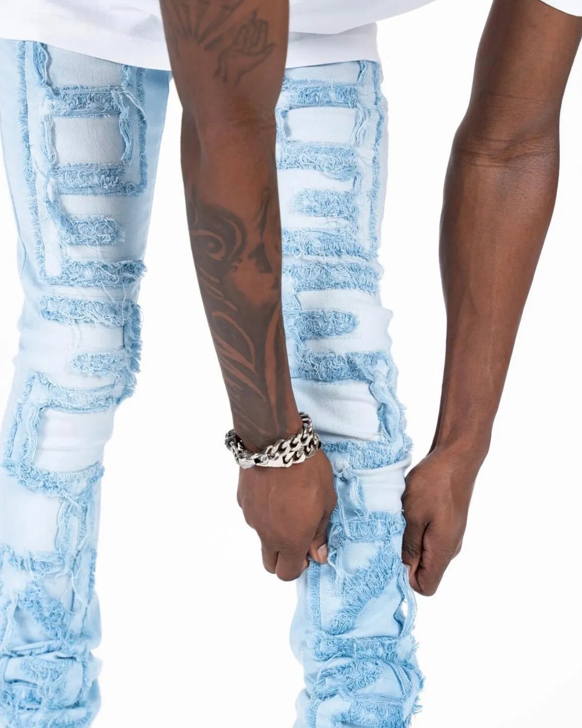 Inspired By Stacked Denim Jean