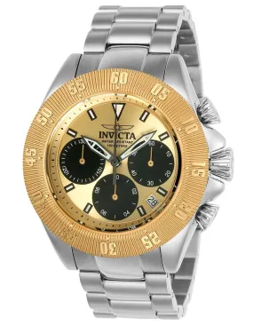 INVICTA Speedway Mens Chronograph - Stainless & Gold-Tone - Date - Bracelet