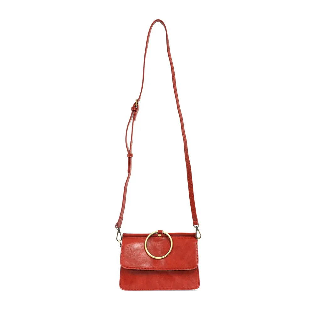 Joy Susan Aria Ring Bag Red