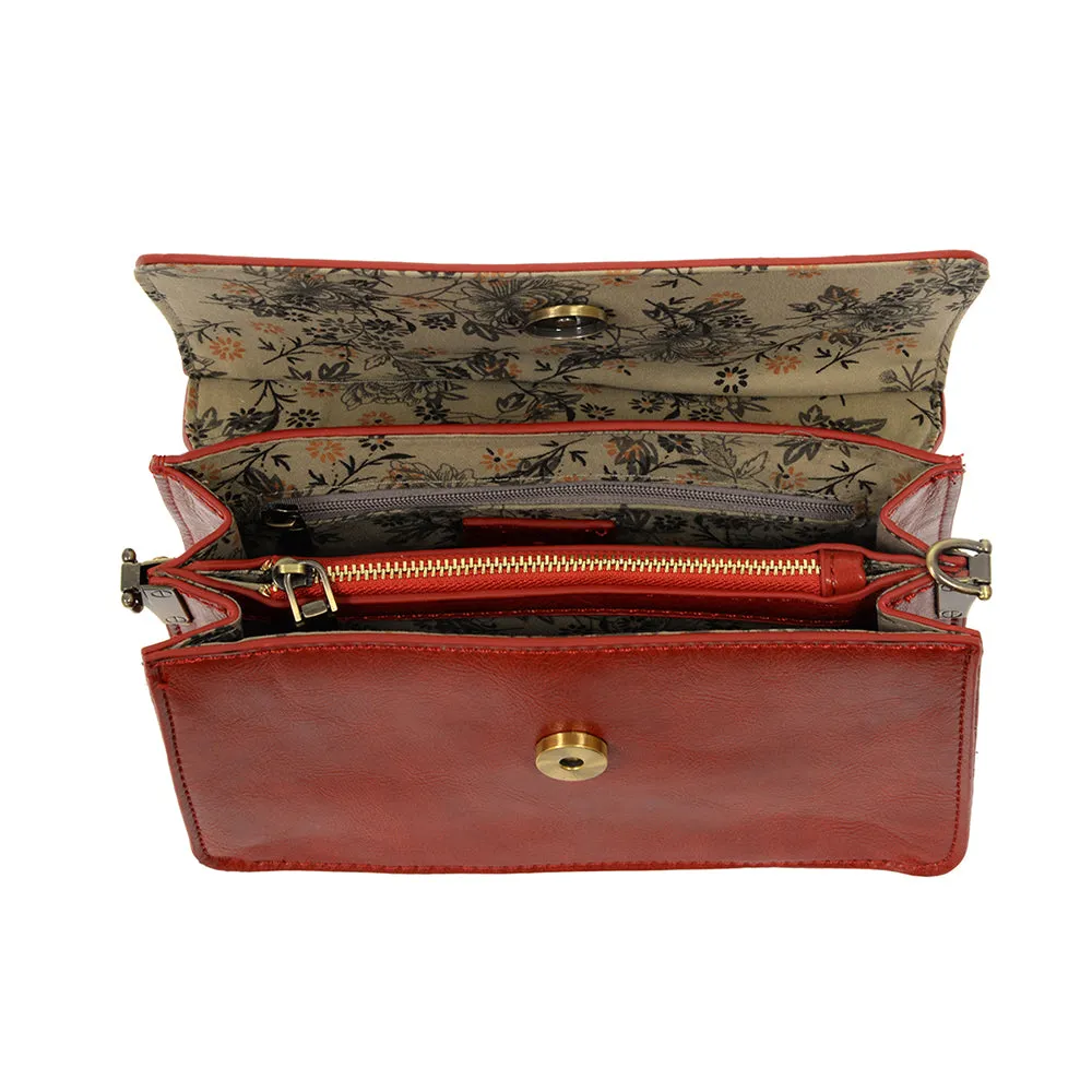 Joy Susan Aria Ring Bag Red