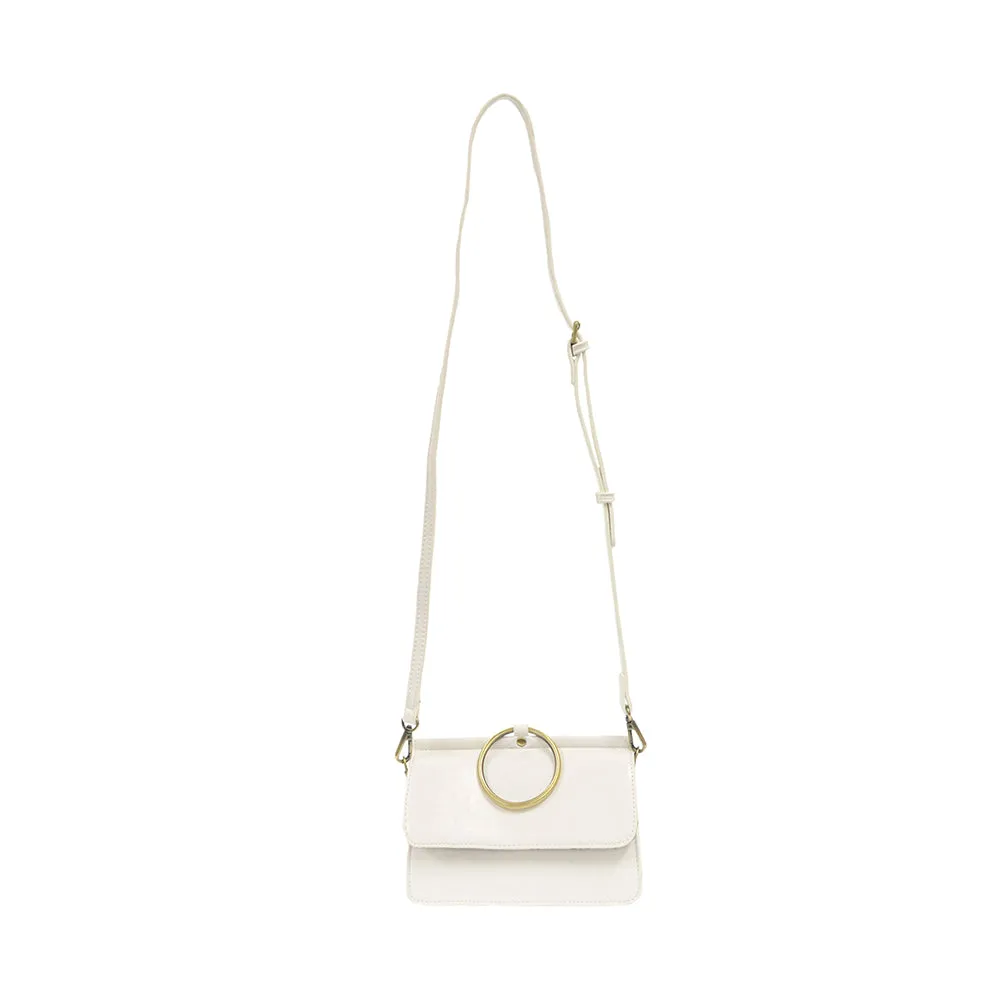 Joy Susan Aria Ring Bag White