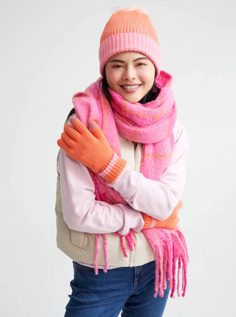 Joy Touchscreen Glove, Orange