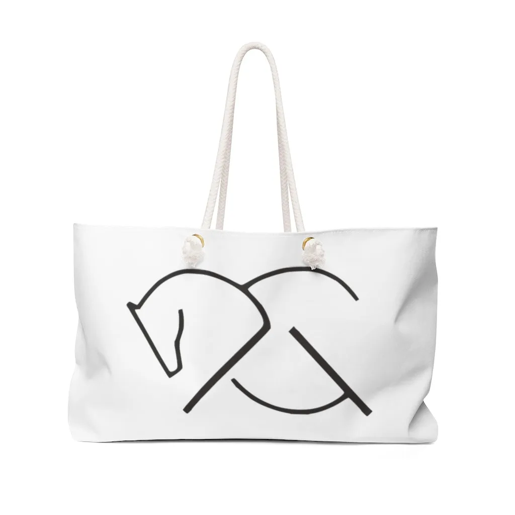 KHUMBA TOTE White | Barn Style | Equestrian Bag - AtelierCG