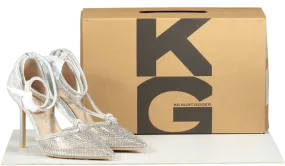 Kurt Geiger Bling Vegan Pvc And Metallic Courts UK 3 EU 36 👠